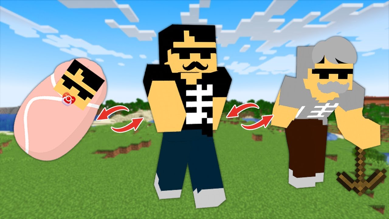【マイクラ】歳がランダムで変わる世界でサバイバル！