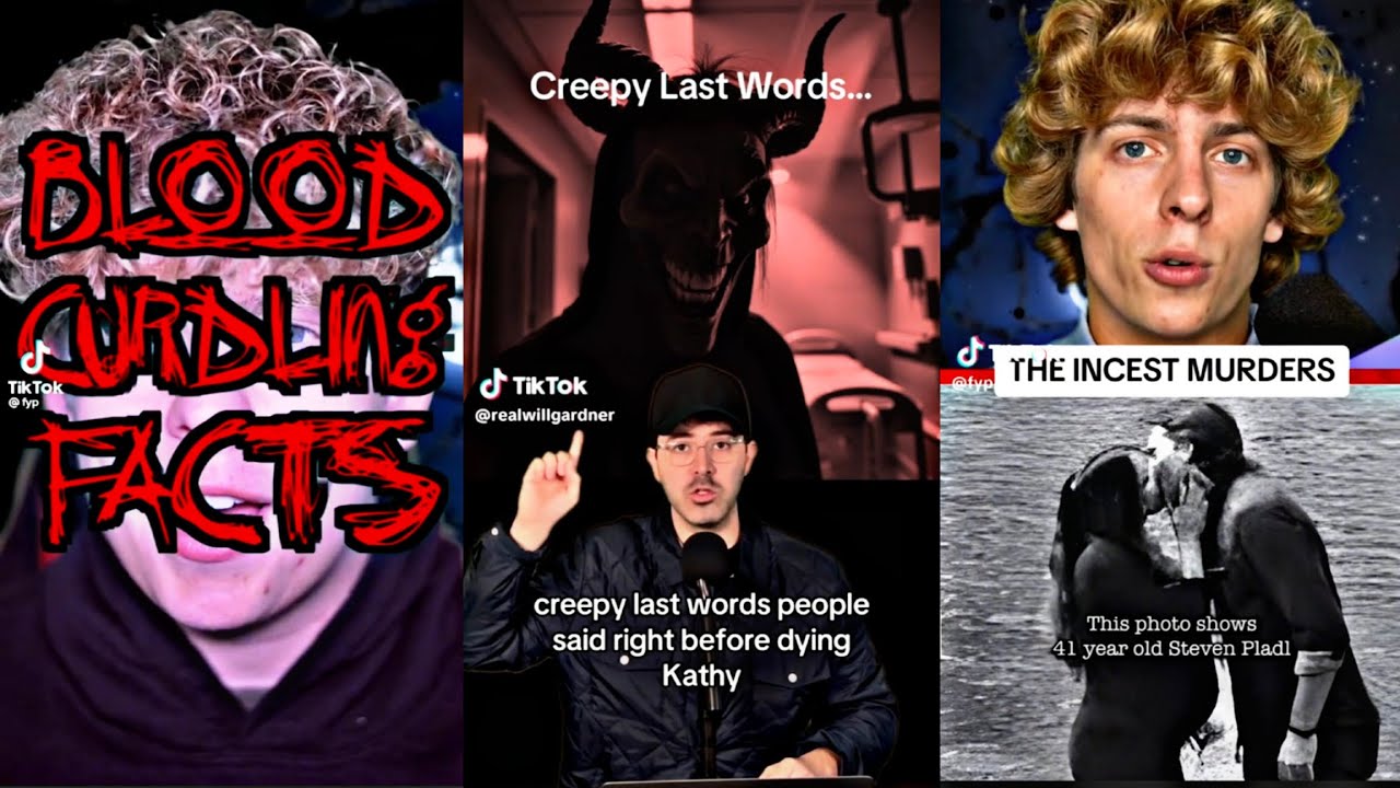 Disturbing Random 😱True crime story Tiktok compilation that would make your skin craw