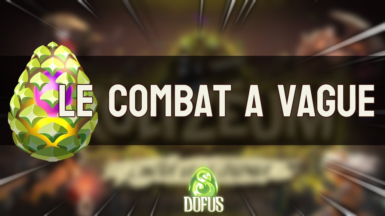 DOFUS SYLVESTRE - COMMENT GERER LE COMBAT A VAGUE
