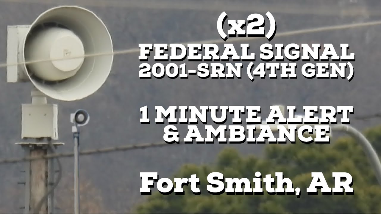 (x2) FS 2001-SRN (4th Gen) | 1 Min. Alert & Ambiance | Fort Smith, Arkansas | 12/17/25