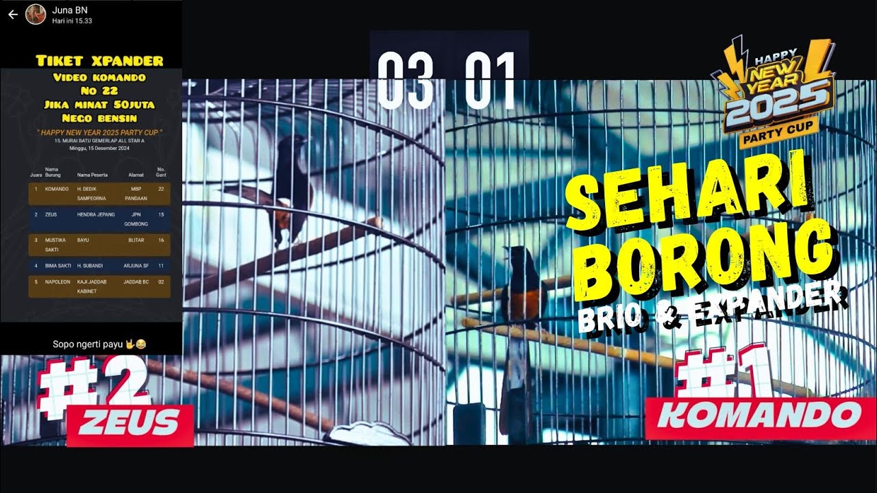 Tarif VIDEO 50 JUTA😁😁MURAI KOMANDO Semewah Apa SEHARI BORONG  Brio & EXPANDER
