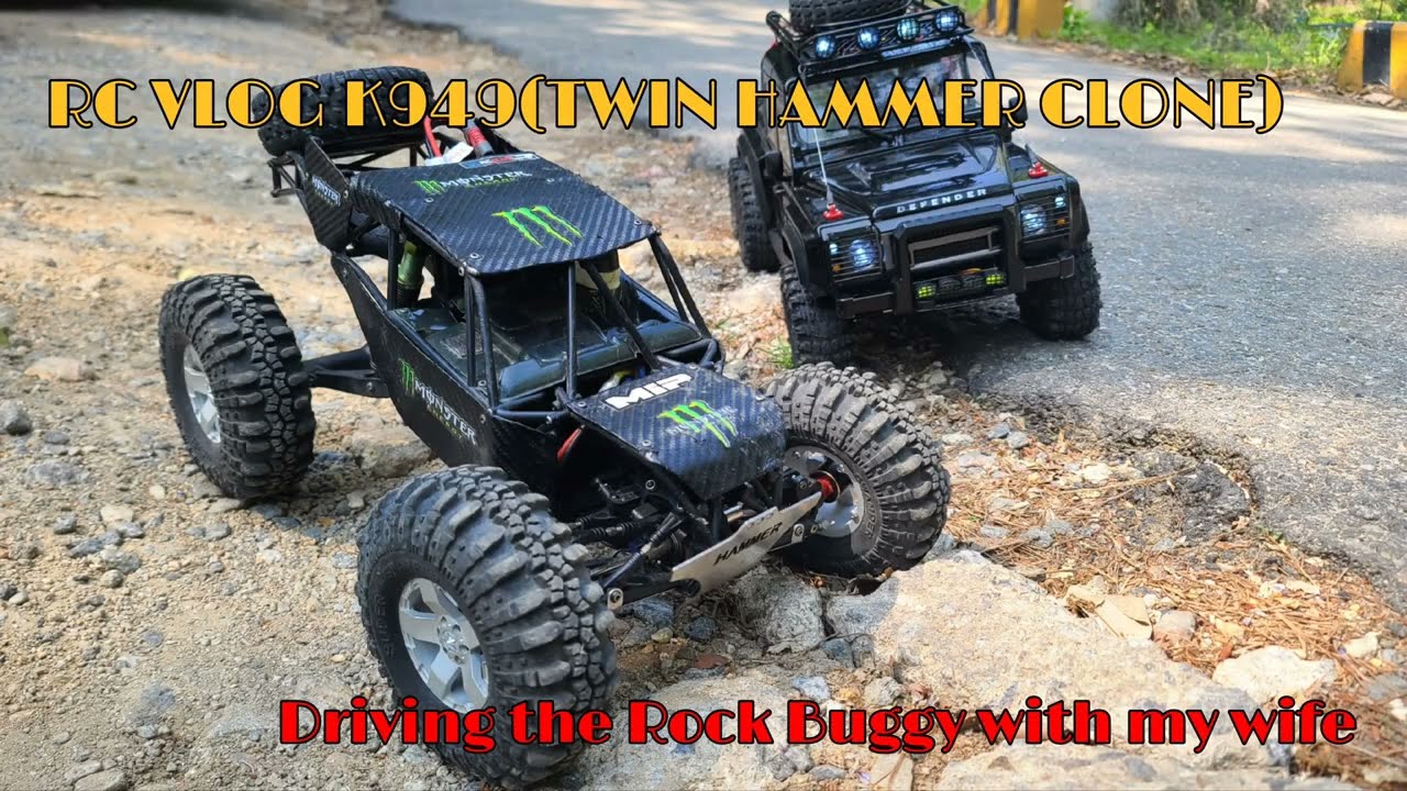 RC VLOG 1/10 ROCK BUGGY K949(TWIN HAMMER CLONE)