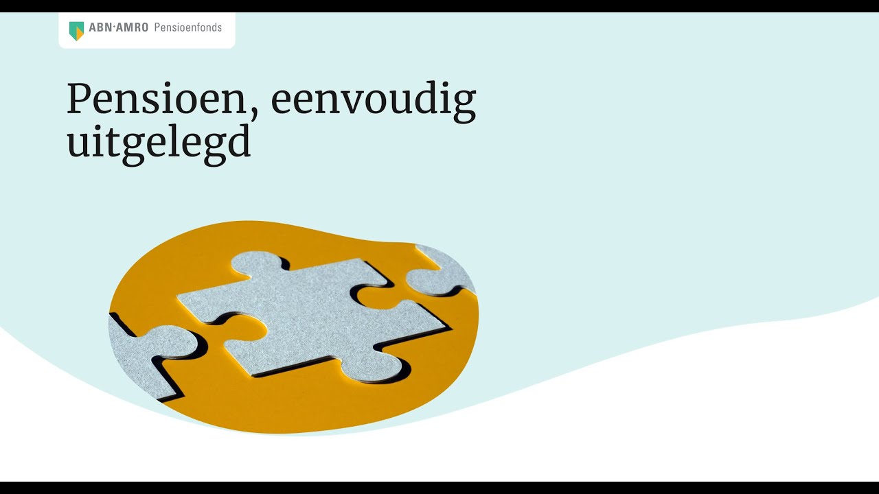 Webinar Pensioen, eenvoudig uitgelegd