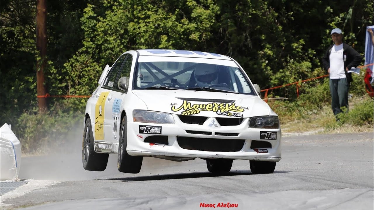 Αναβαση Κυμης 2023 Mitsubishi Evo ΜΟΥΡΓΕΛΑΣ ΔΗΜΗΤΡΗΣ