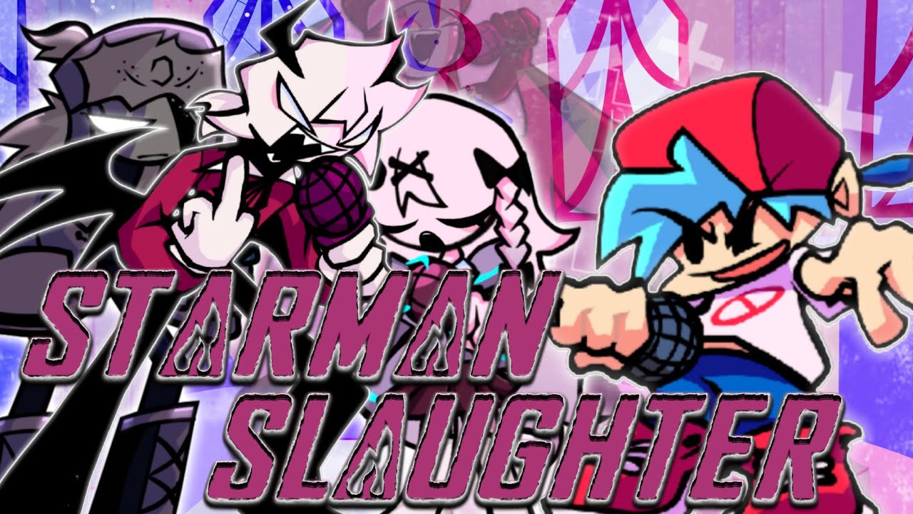 [ FNF ] Starman Slaughter! | But Selever Family Sing it ! | (+ DONWLOAD! )