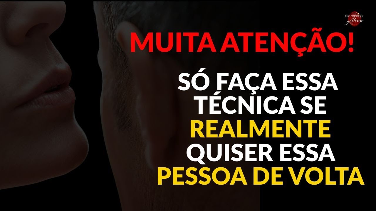 DEPOIS DISSO, ELE NÃO VAI PARAR DE PENSAR EM VOCÊ.
