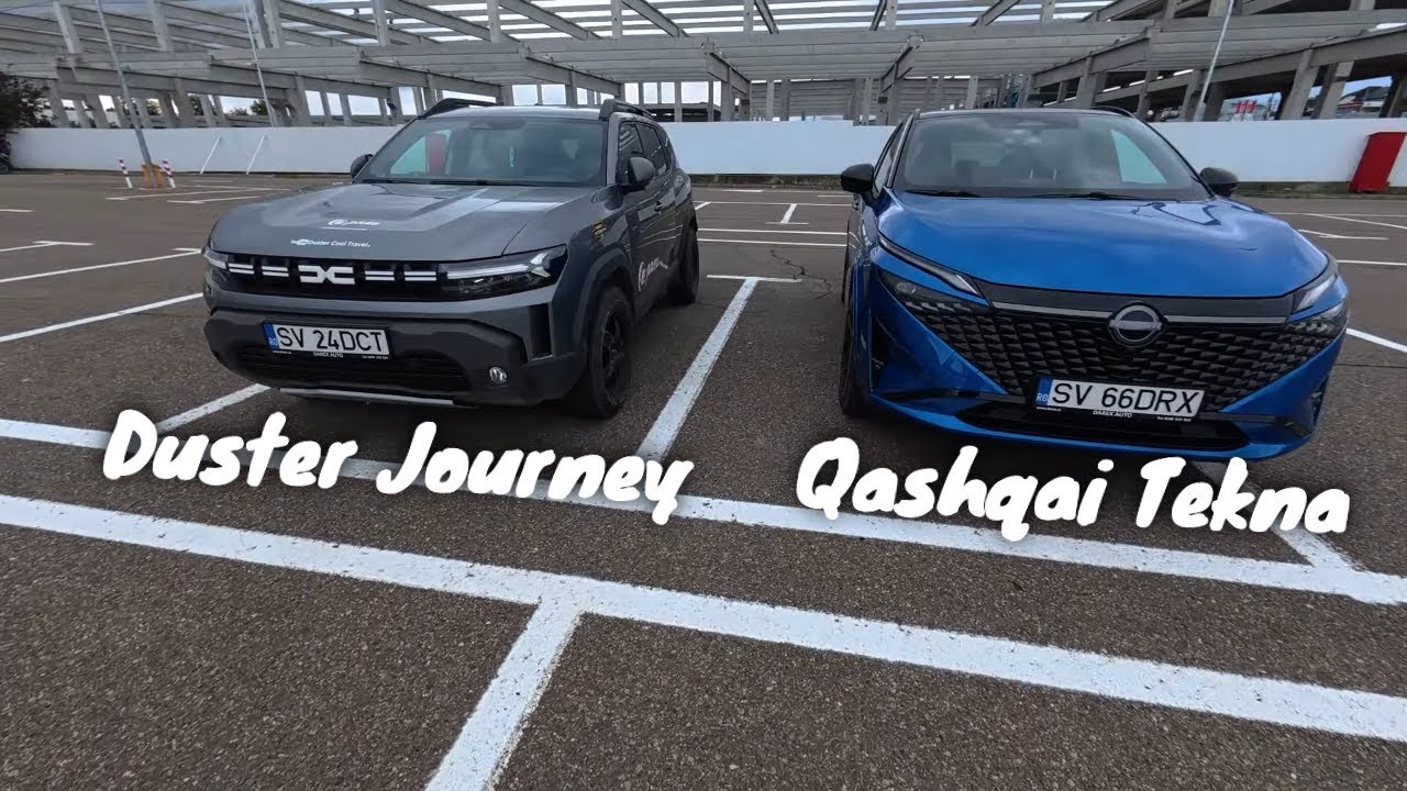 Dacia Duster 2024 vs Nissan Qashqai 2025 - 18.000 EUR Diferenta