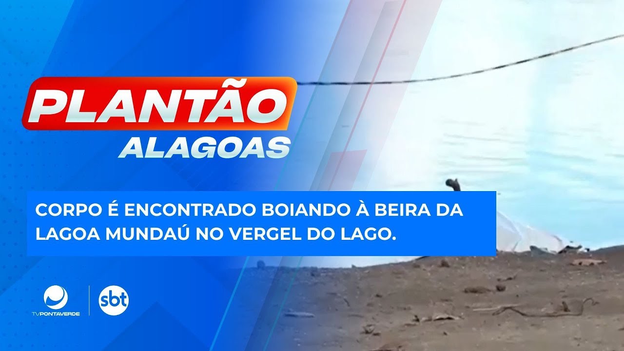Corpo é encontrado boiando à beira da Lagoa Mundaú no Vergel do Lago.