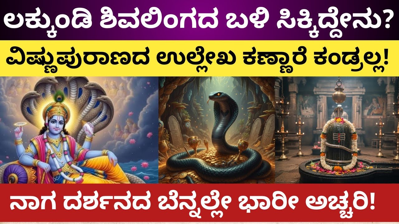The Secret of Lakkundi’s Hidden Gold | 1000 Year Old Mystery Unfolds? ವಿಷ್ಣು ಪುರಾಣ ನಿಜವಾಯ್ತಲ್ಲ!