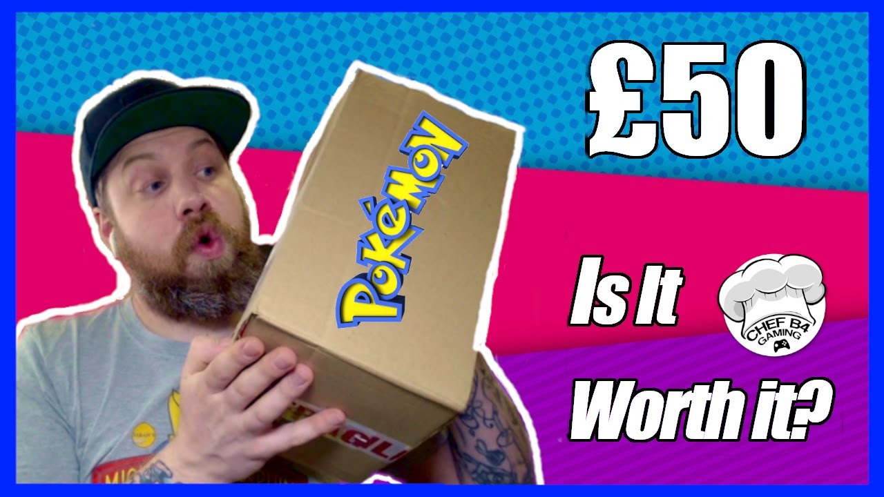 Opening a &pound;50 POKEMON Mystery box. Is It WORTH It?