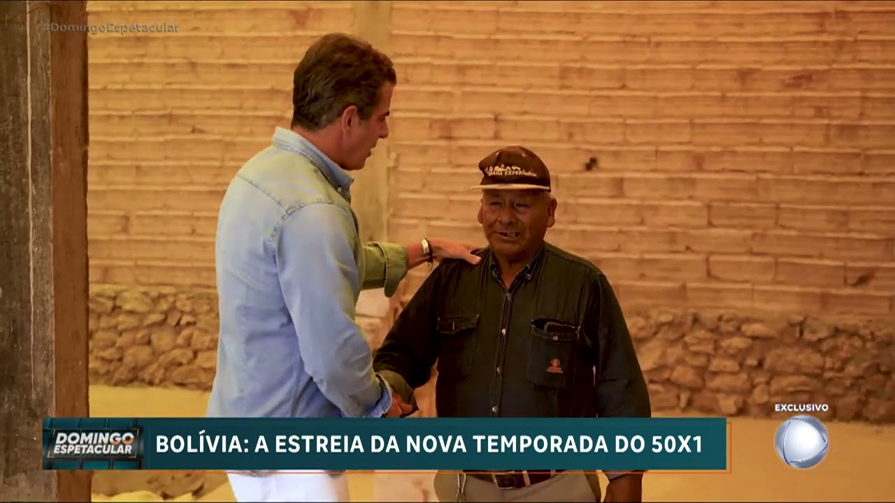 '50 por 1': Alvaro Garnero conhece o deserto de sal da Bol&iacute;via na estreia da nova temporada