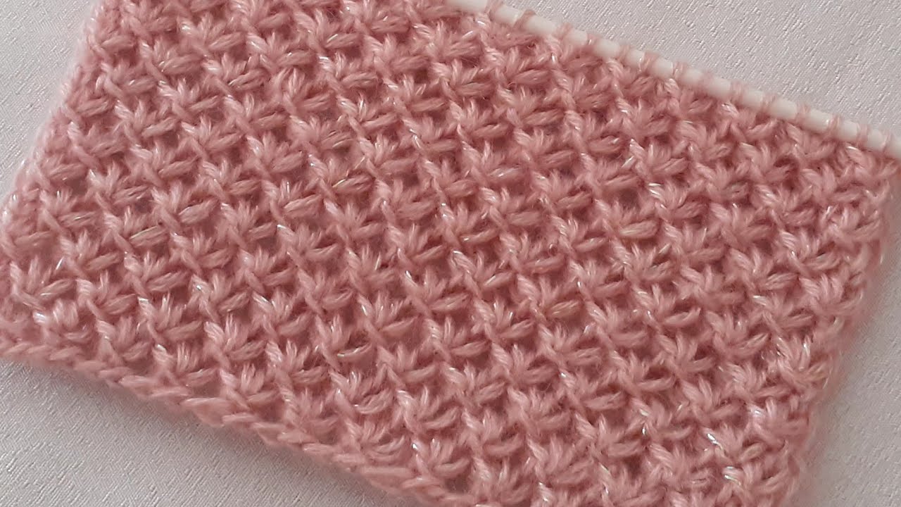 Yıldız Yağmuru Örgü Modeli Yapılışı /Knitting Pattern