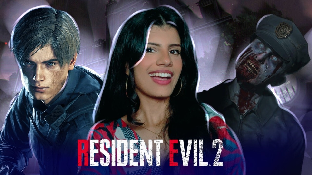 🔴JOGANDO RESIDENT EVIL 2 - INÍCIO DE GAMEPLAY VEM PRA LIVE!!