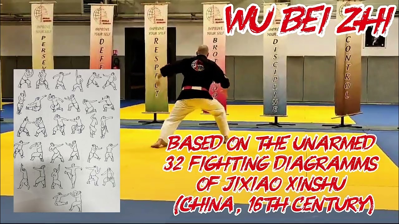 32 fighting diagramms of Jixiao Xinshu - WU BEI ZHI  