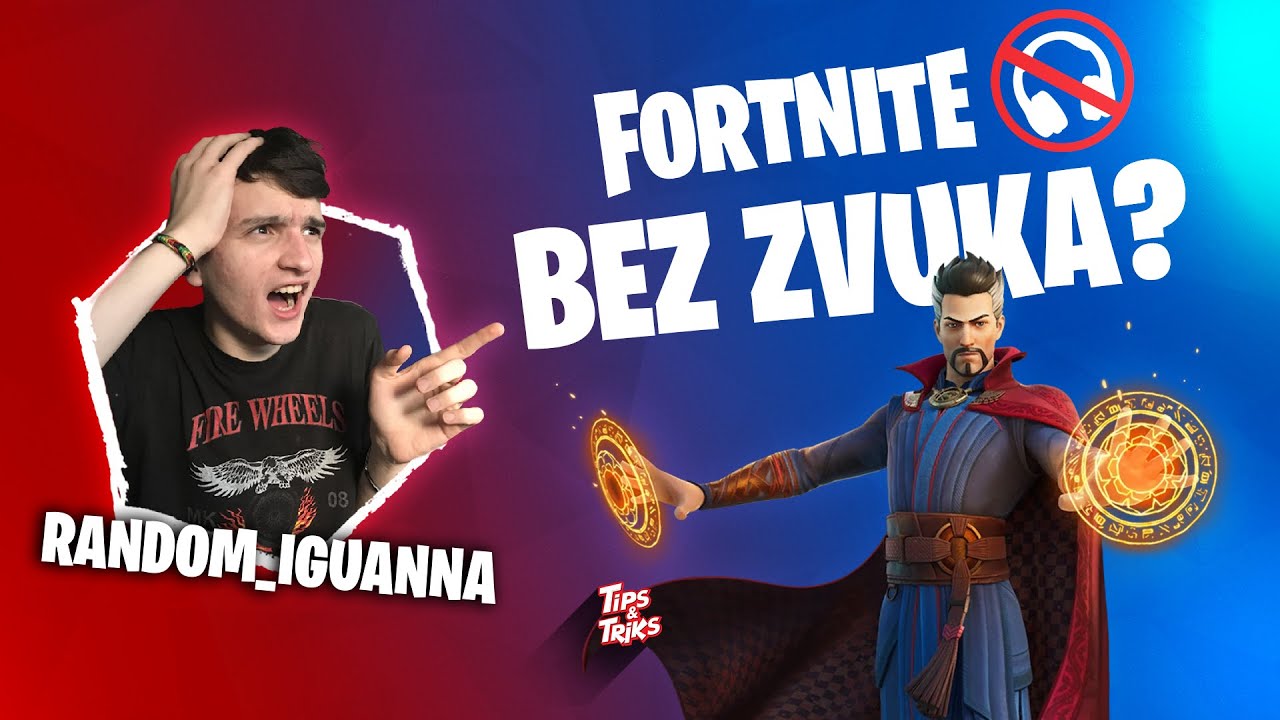 FORTNITE BEZ ZVUKA CHALLENGE /w @RANDOMIGUANNA