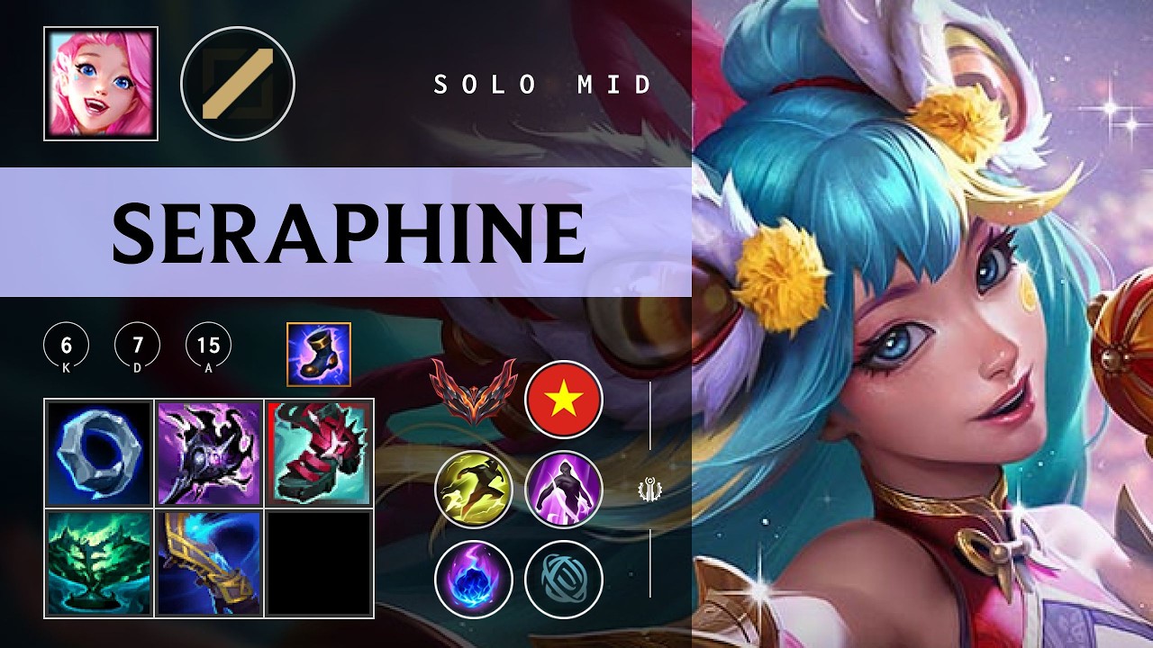 Seraphine Mid vs Syndra - VN Grandmaster Patch 26.04