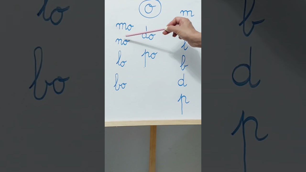 Les consonnes et la lettre, le son o