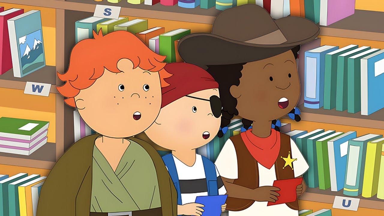 Welttag des Buches | Die Neuen Abenteuer von Caillou