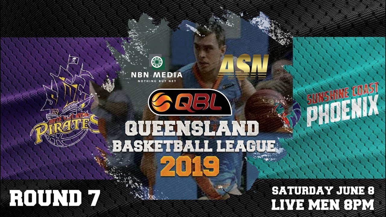 #QBL19 Round 7 - Southwest Metro Pirates vs Sunshine Coast Phoenix (Men)