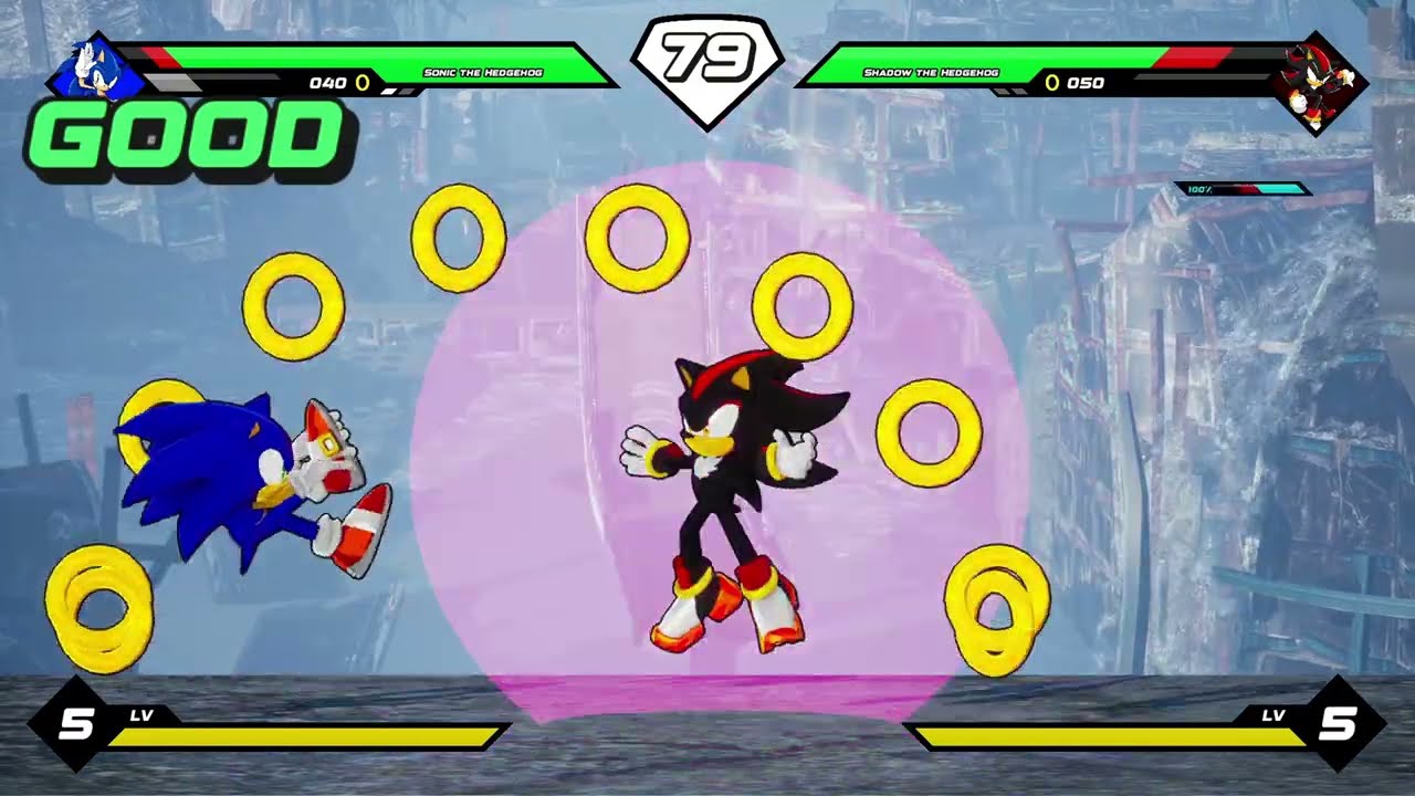 Sonic Vs Shadow | Sonic Smackdown | CPU vs CPU Battles
