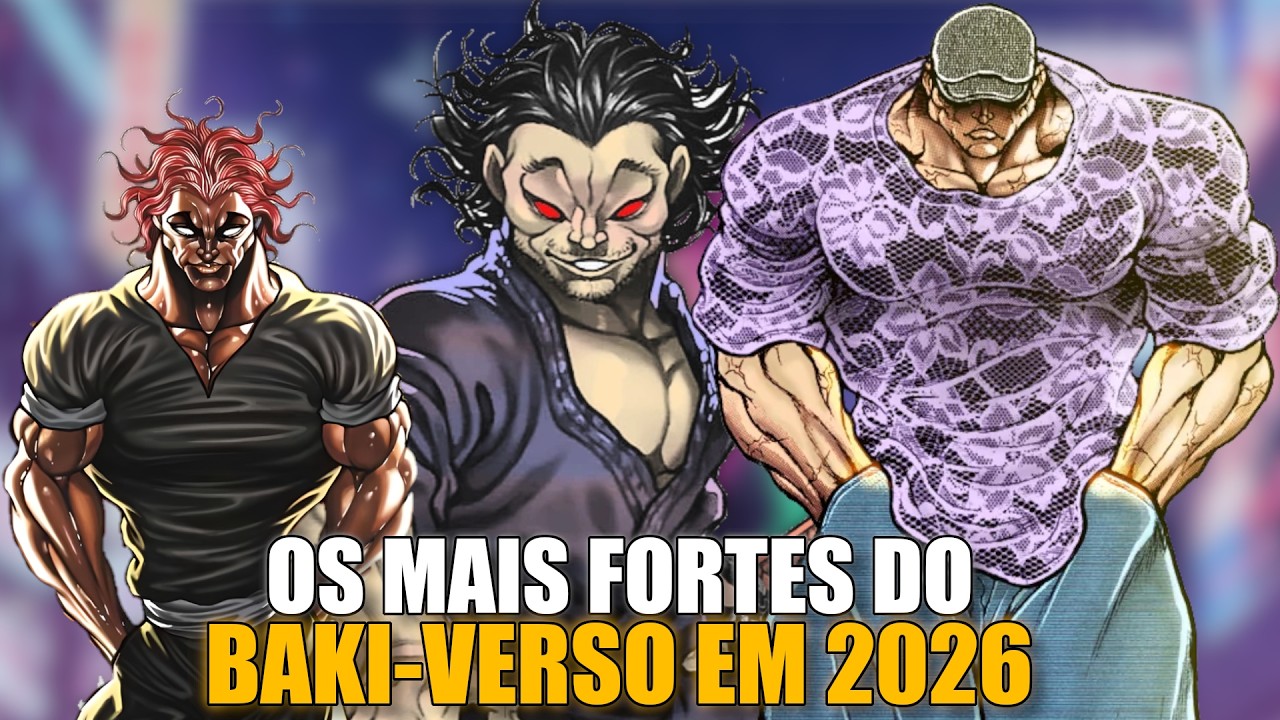 OS 15 PERSONAGENS MAIS FORTES DE BAKI!