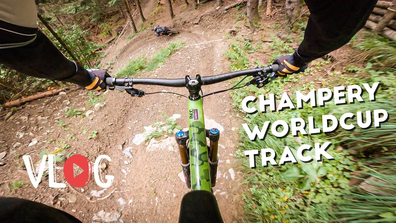 Die STEILSTE RENNSTRECKE DER WELT? Worldcup Track Check im Bikepark Champery | Jasper Jauch
