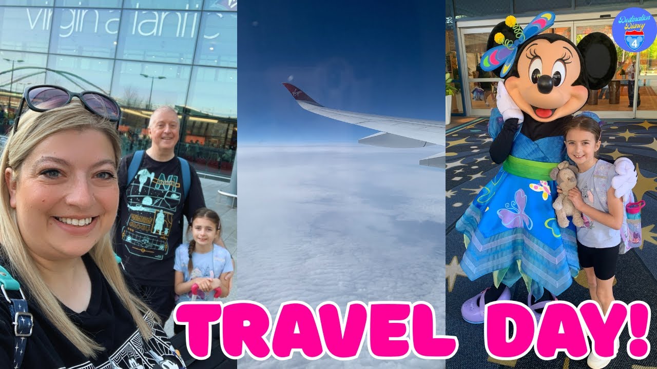 Disneyland Travel Day l Virgin Atlantic Economy Delight l Heathrow to LAX