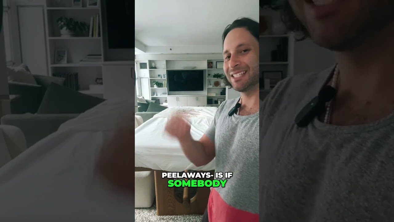 Changing sheets used to mean lifting, rolling, and stressing. But with Peelaways, you can change the