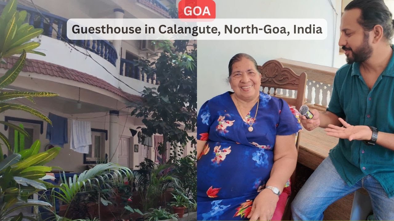 Affordable, Clean & Spacious Guesthouse in Calangute, North-Goa, India 🇮🇳