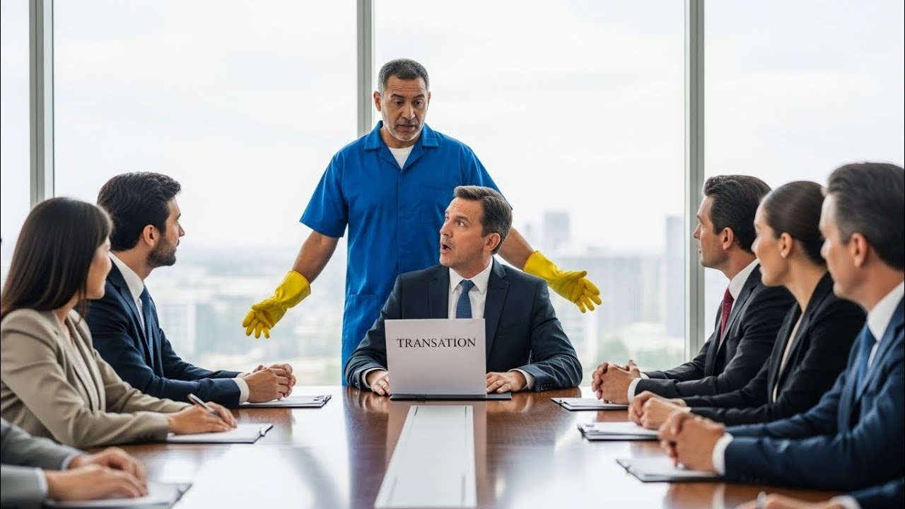 12 Interpreters Failed — But the Poor Cleaning Single Dad Spoke 8 Languages, Stunning the Boss