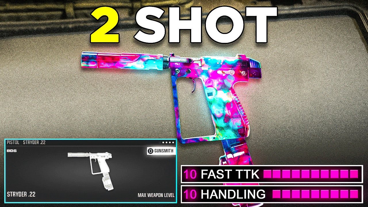 new *2 SHOT* STRYDER 22 LOADOUT is BROKEN in BO6! 😍 (Best STRYDER 22 Class Setup) - Black Ops 6