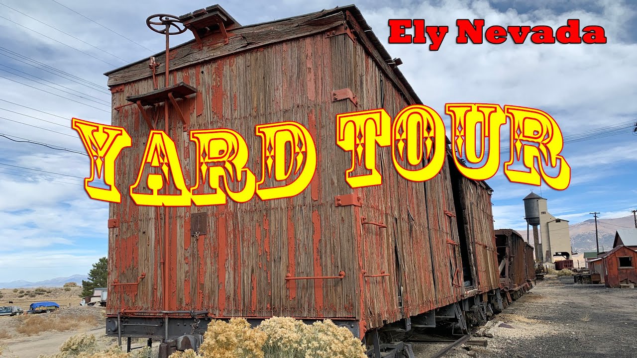 Wandering the East Ely yards of the Nevada Northern