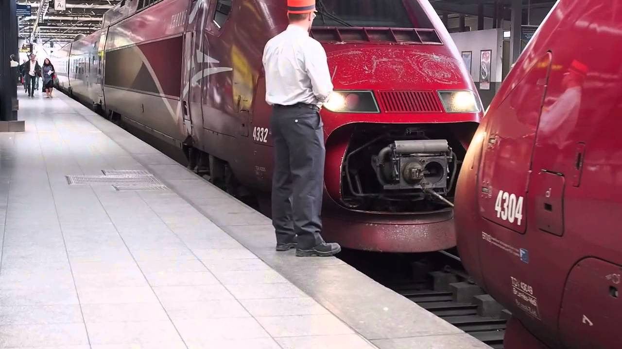 #1 【ヨーロッパ鉄道】【THALYS】【列車合体】