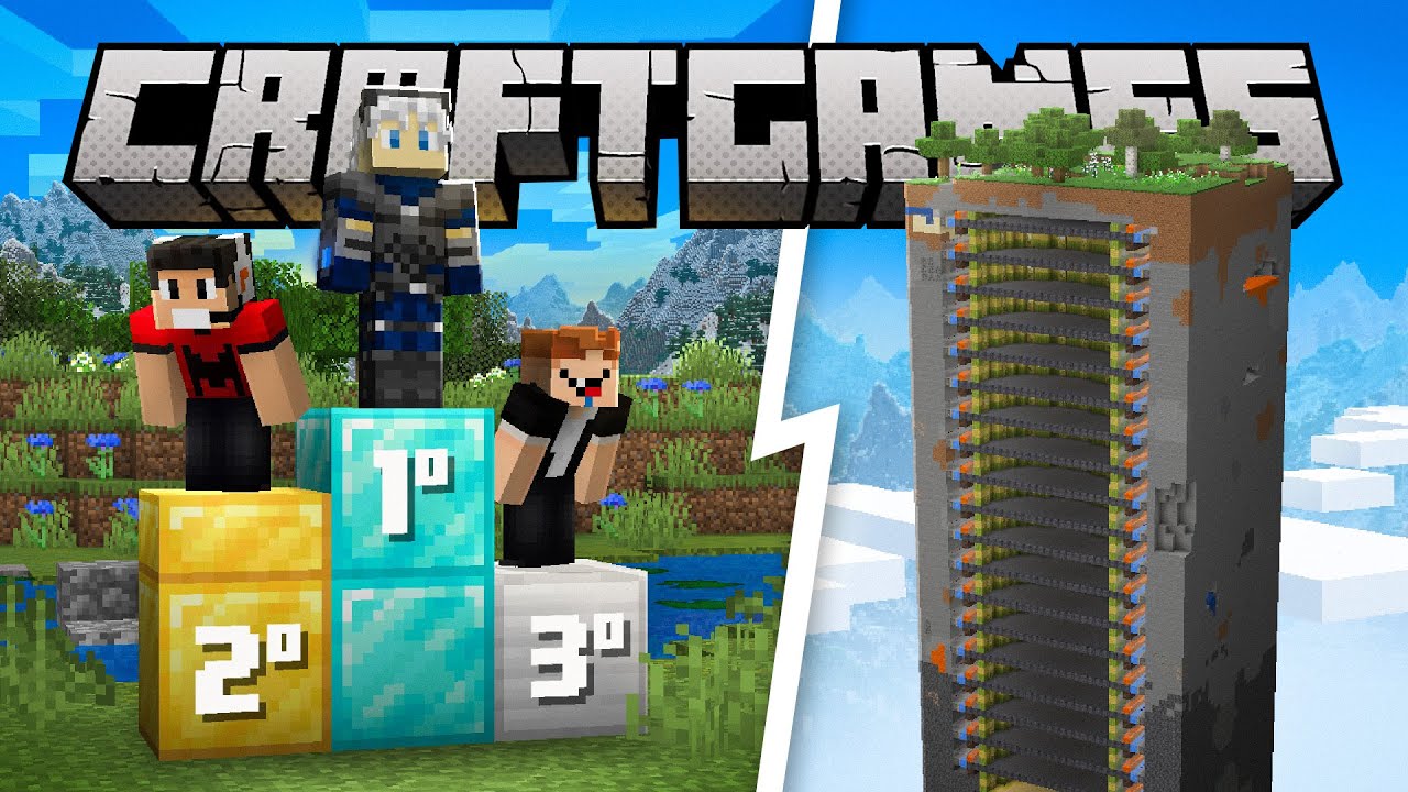 Em Busca do Campeão: 100 CAMADAS de SPLEEF! - Craft Games 313+1