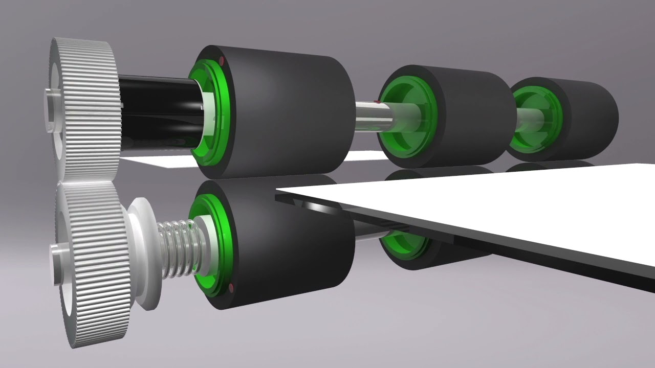 New vivid animation on how Electromagnetic Particle Clutch  work