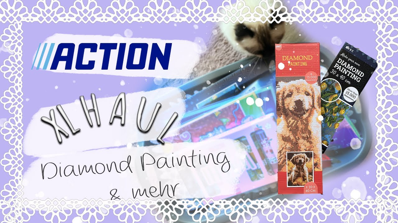 XL ACTION HAUL 🤩 | NEUHEITEN ⭐️| DIAMOND PAINTING & MEHR 💎