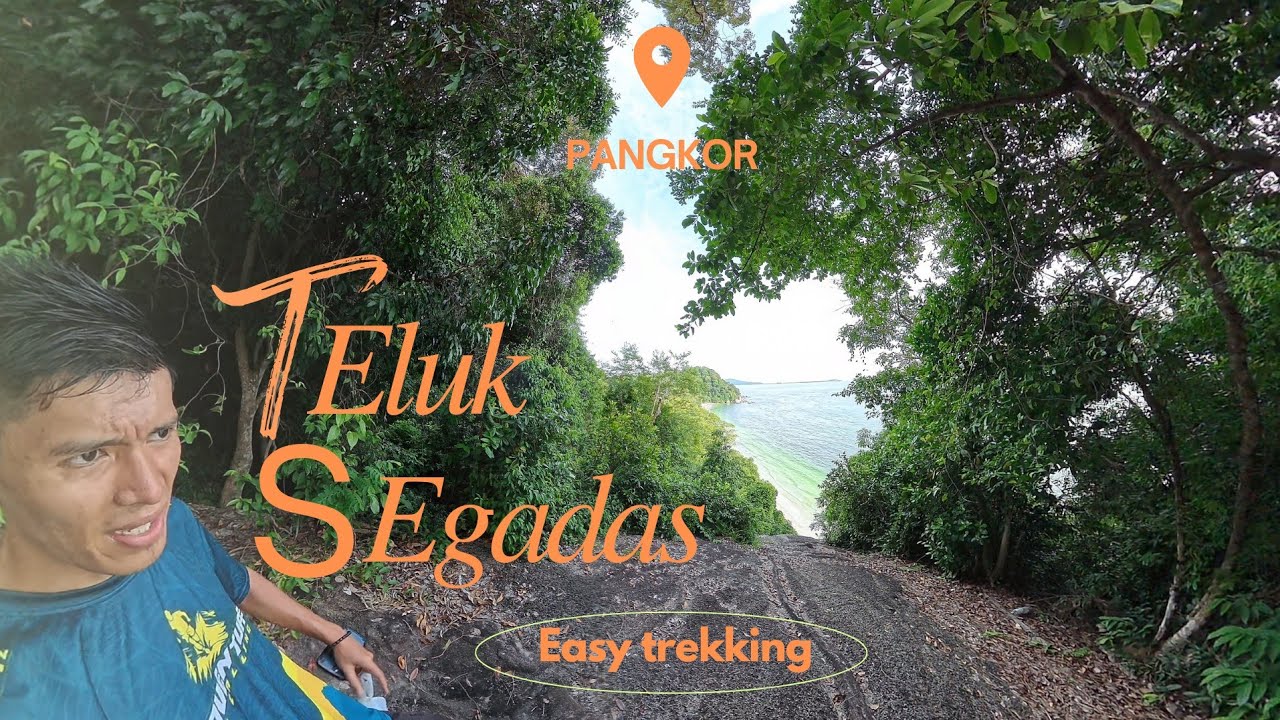 Pangkor Tak Ramai Orang? Trekking 15 Minit Ke Pantai Teluk Segadas! 🌊🍃