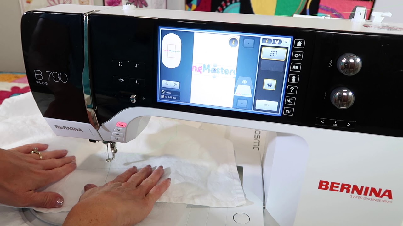 BERNINA 790 117 Точное размещение