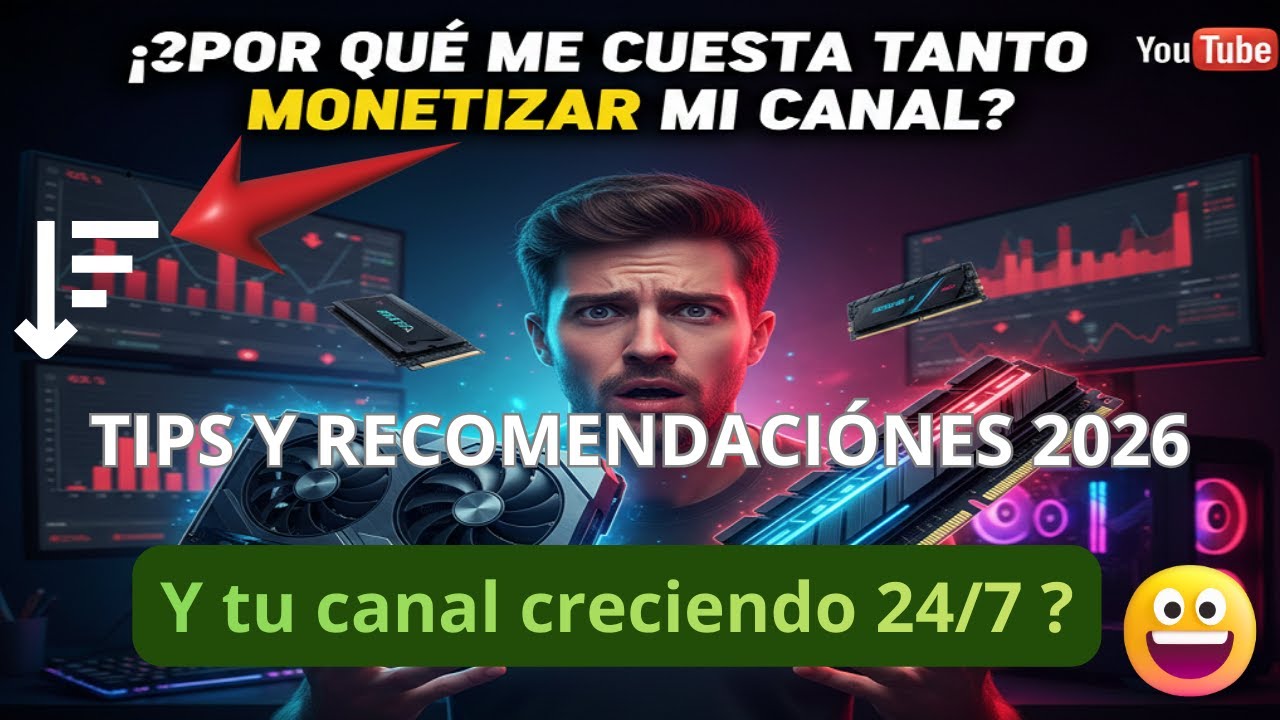Mi canal no puedo monetizarlo? tranquilo te doy sugerencias reales para lograrlo¡