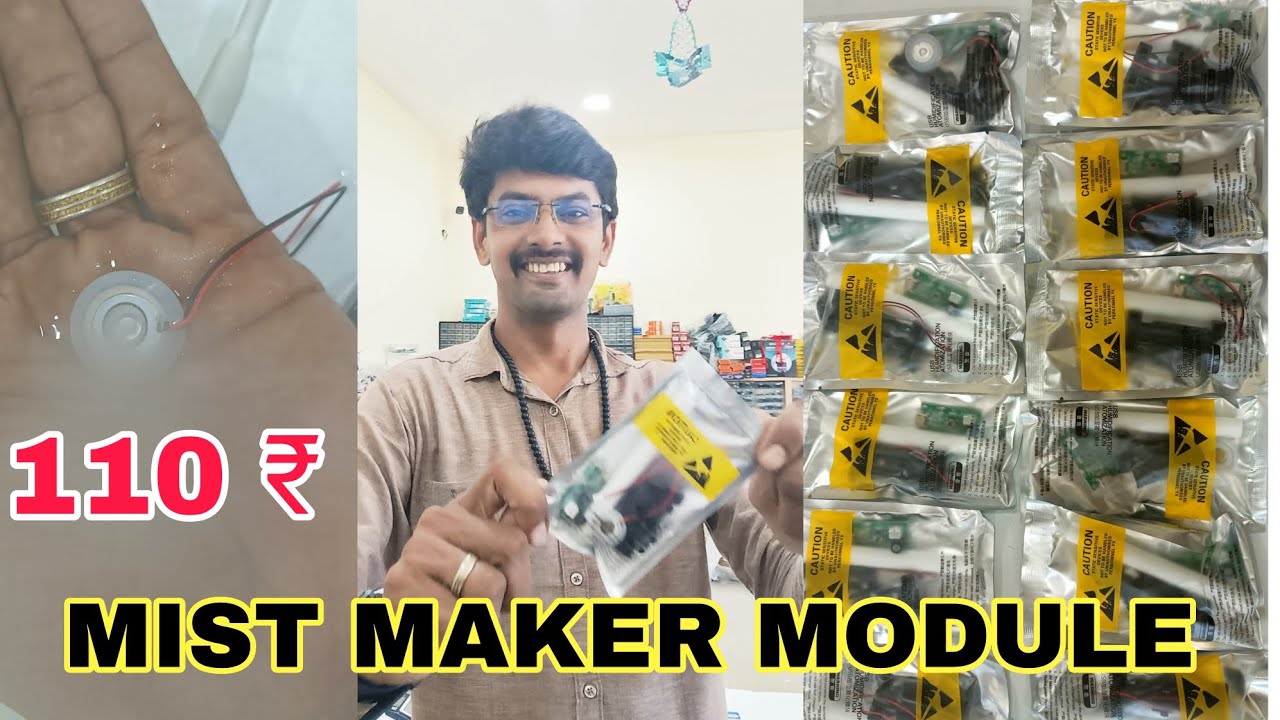 #diy  Amazing Smoke Machine | Mini Fogg Machine | Mist Maker Module
