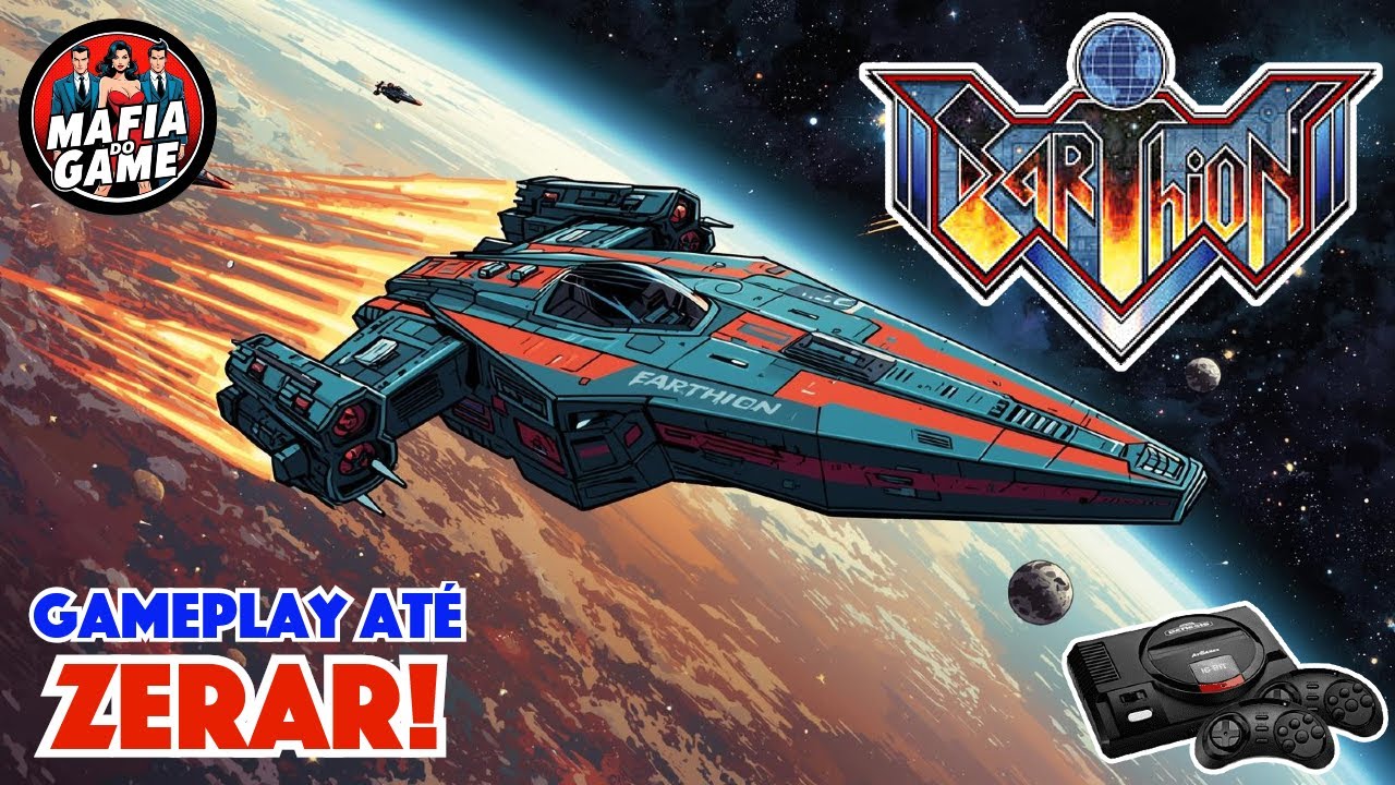 EARTHION (Mega Drive) - Gameplay até ZERAR!
