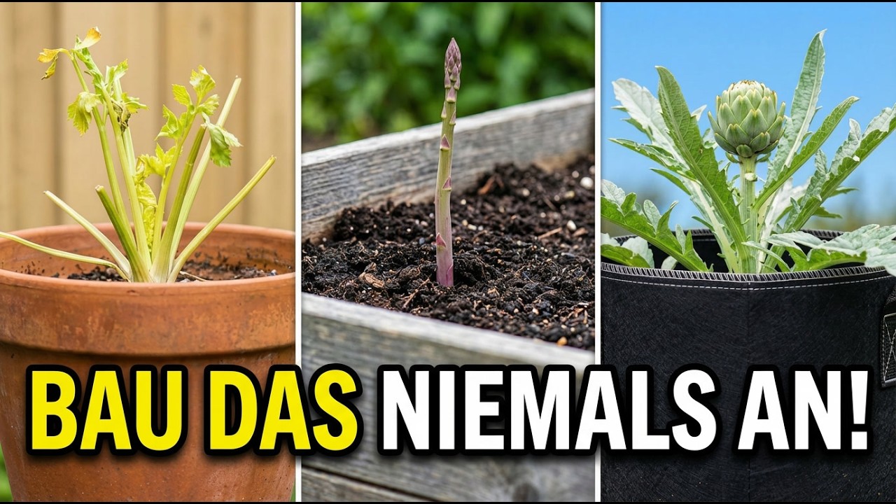 15 Pflanzen, die du NIEMALS anbauen solltest (Zeit- und Geldverschwendung!)