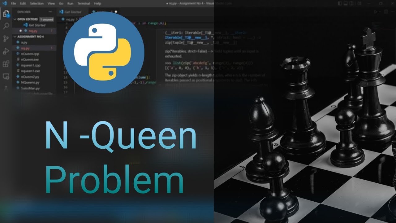 Задача о N ферзях на Python || Оптимизированное решение #NQueen