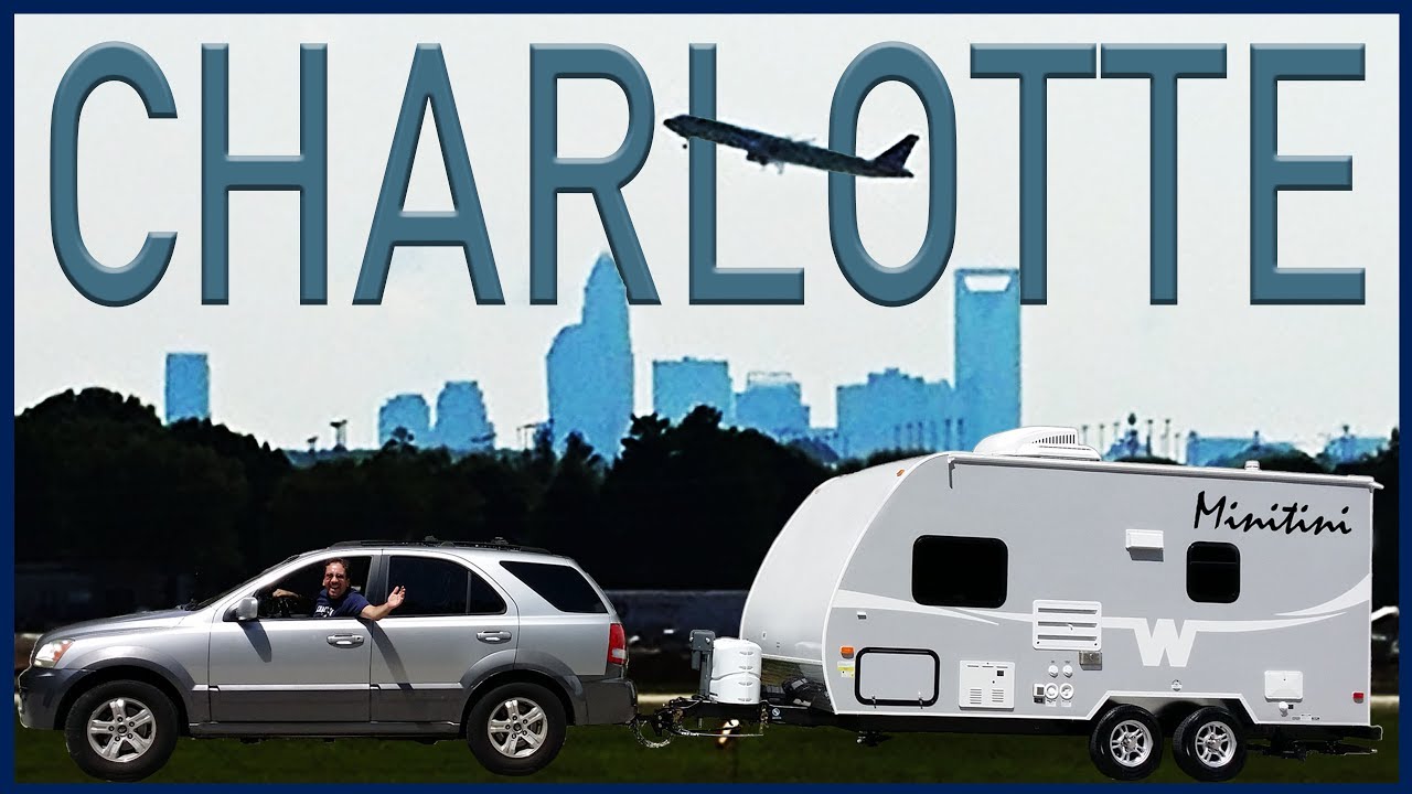 Exploring Charlotte with fellow YouTuber 