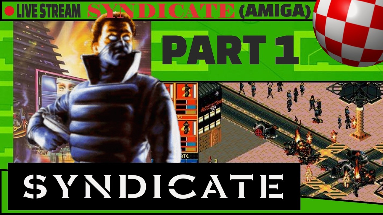 LIVE - Syndicate (Amiga) - Niezapomniany hit od Bullfrog❤️ part 1