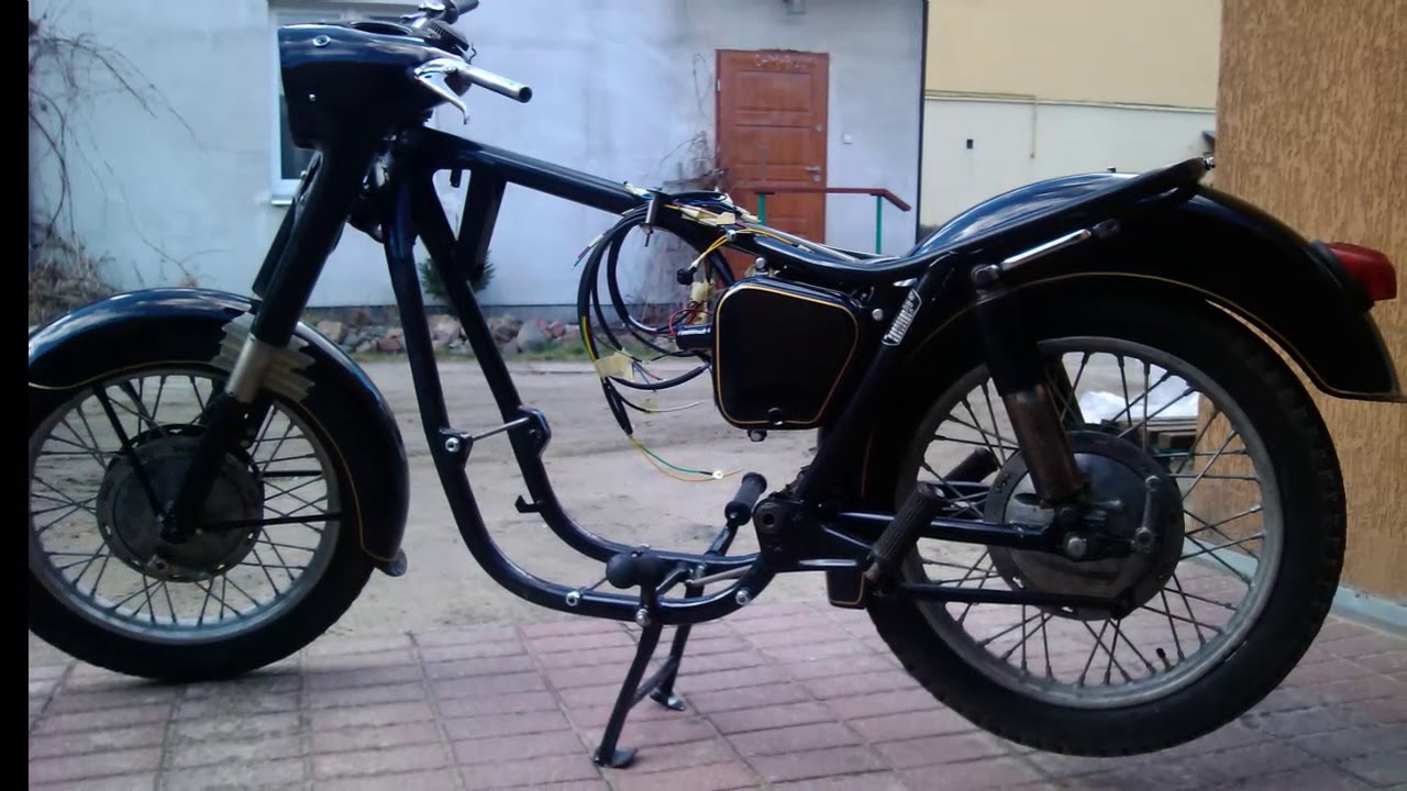 Junak M10 1964r. Krótka prezentacja ze składania do kupy.