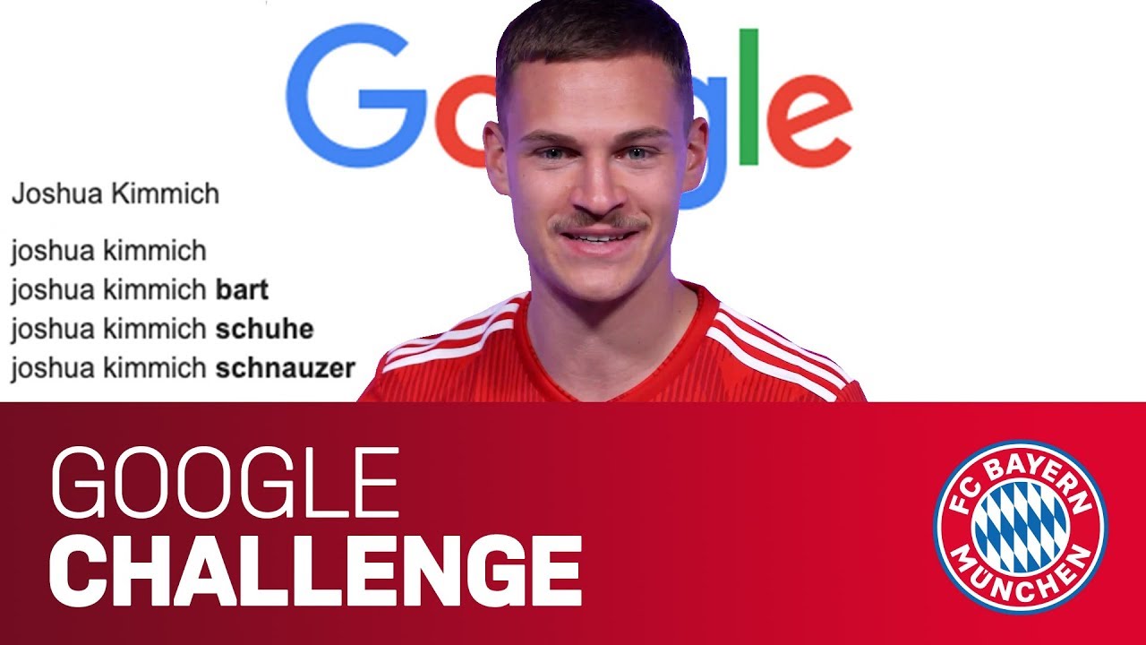 Does Joshua Kimmich have a beard? | Google Autocomplete Challenge