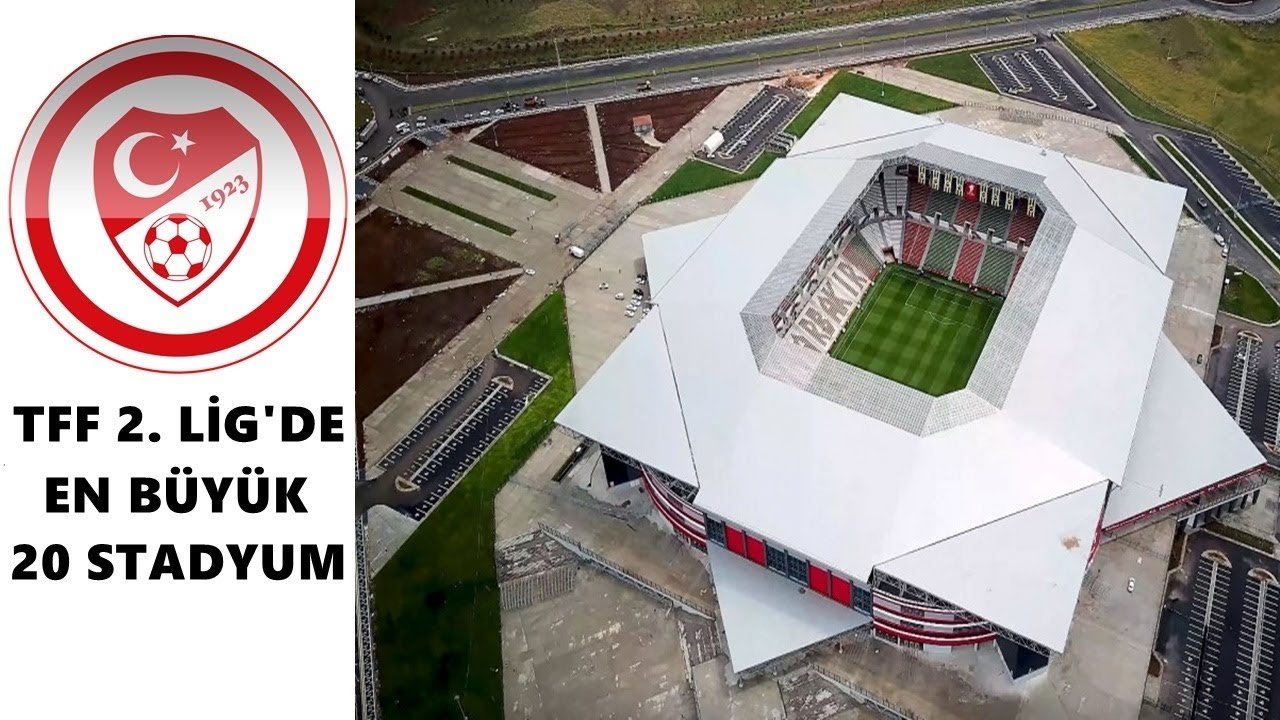 TFF 2.LİG'DE EN BÜYÜK 20 STADYUM (2019/20 Sezonu)