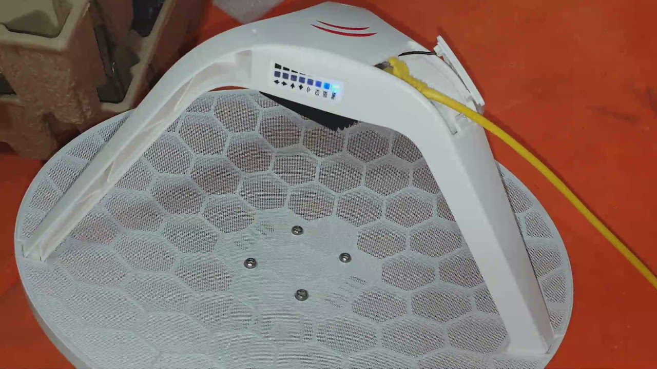 Mikrotik Wire Dish LHG 60G unboxing a test