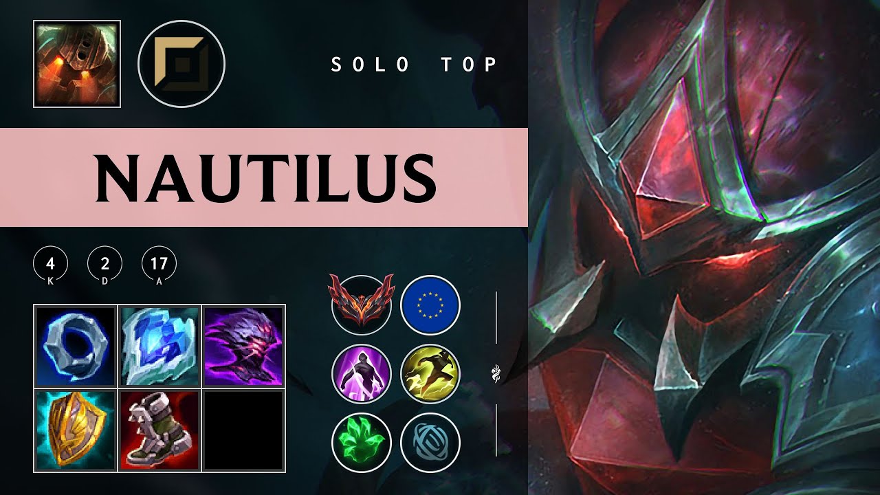 Nautilus Top vs Sion - EUW Grandmaster Patch 25.22